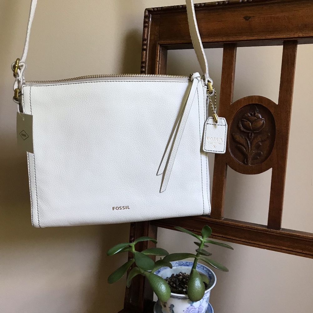 ❤️ Emma Crossbody Fossil Bag